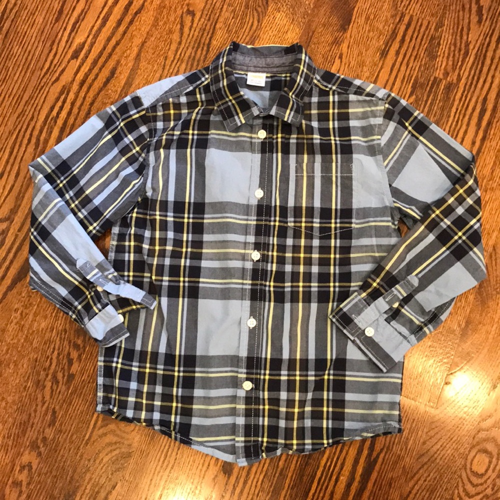 Gymboree Boys Button Down Easter Shirt Size M(7-8)